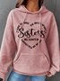 à Capuche Femmes Décontracté Printemps / Automne Coeur/cordé Polyester Sweat-shirt à Capuche Poids lourd Quotidien Ample Régulier