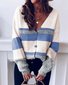 Cardigans Femmes Décontracté Plain Hiver Micro-élasticité Ample Manches Longues Laine/Tricot Régulier Droit