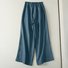 Pantalons Décontracté Ethnique Printemps / Automne Naturel Aucune élasticité Ample Coton Et Lin Pantalon droit Long pour Femmes