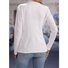 Blousons Décontracté Plain Automne Polyester Quotidien Ample Manches Longues Régulier Droit pour Femmes
