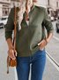 Blousons Décontracté Plain Automne Sweat-shirt à Capuche Naturel Micro-élasticité Quotidien Régulier Épaissi pour Femmes