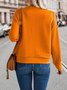 Blousons Décontracté Plain Automne Sweat-shirt à Capuche Naturel Micro-élasticité Quotidien Régulier Épaissi pour Femmes