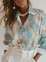 Chemises Femmes Décontracté Printemps / Automne Motif dégradé Polyester Aucune élasticité Quotidien Régulier Droit T.-N.-L.
