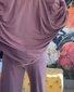 correspondant à Vêtement Décontracté Plain Printemps / Automne Coton Col V Naturel Manches Longues Droit Régulier pour Femmes