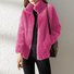 Kimono Femmes Décontracté Plain Printemps / Automne Naturel Micro-élasticité Faire la navette Ample Régulier Droit
