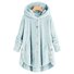Blousons Femmes Décontracté Plain Printemps / Automne Polyester Quotidien Ample Manches Longues Régulier Droit