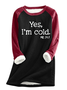 Sweat-shirts Femmes Décontracté Hiver Lettres de texte Polyester Aucune élasticité Coupe Régulière Col Rond Droit en Toison