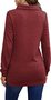 Chemisiers1 Femmes Décontracté Plain Printemps / Automne Polyester Micro-élasticité Quotidien Ample Régulier Régulier