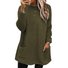Robes Femmes Décontracté Plain Printemps / Automne Naturel Quotidien Mi-longue Manches Longues Col Rond Tissu pelucheux/polaire granuleux
