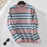 Pulls Rayé Décontracté Printemps / Automne Micro-élasticité Quotidien Noël Manches Longues Col Rond Régulier pour Femmes