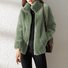 Kimono Femmes Décontracté Plain Printemps / Automne Naturel Micro-élasticité Faire la navette Ample Régulier Droit