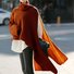 Pulls Décontracté Plain Printemps / Automne Micro-élasticité Quotidien Ample Régulier Droit Régulier pour Femmes