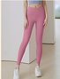 Pantalons de Survêtement & joggeurs Décontracté Plain Printemps / Automne Polyester Naturel Serré Pantalon à la cheville Régulier Élasticité moyenne pour Femmes