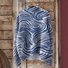 Sweat-shirts Femmes Géométrique Décontracté Printemps / Automne Polyester Micro-élasticité Ample Manches Longues Col Roulé Régulier