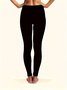 Pantalons De Yoga Femmes Décontracté Toutes Les Saisons Noël Chapeau à Haute Élasticité Vacances Serré Jersey Legging Régulier