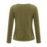 T-shirts Décontracté Plain Printemps / Automne Polyester Col V Micro-élasticité Quotidien Droit Régulier pour Femmes