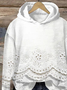 Sweat-shirts Décontracté Printemps / Automne Turquie Polyester Micro-élasticité Quotidien Manches Longues Droit Régulier pour Femmes