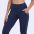 Pantalons De Yoga Femmes Décontracté Plain Hiver Polyester Taille Moyenne Pantalon à la cheville Legging Élasticité moyenne en Toison
