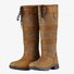 Rembourré de Coton Bottes Femme Rétro Hiver Coutures contrastées Polyester Bottes de Neige Cuir Talon de Bloc Bout Rond à Enfiler