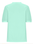 T-shirts Femmes Pois Polka Urbain Été Col V Micro-élasticité Journée Manches Courtes Régulier Droit