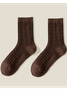 Chaussettes Décontracté Plain Toutes Les Saisons Polyester Anti-bactérien Quotidien Chaussettes sur le mollet Régulier pour Femmes