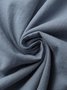 Robes Décontracté Solide Printemps Polyester Col rond Naturel Sans élasticité Quotidien Coupe ajustée pour Femme