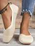Chaussures à Tige Basse Décontracté Ethnique Toutes Les Saisons Quotidien à Talon Plat Coton Tissu de Maille Caoutchouc à Enfiler pour Femmes