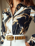 Chemises Femmes Décontracté Printemps / Automne Motif dégradé Polyester Aucune élasticité Quotidien Régulier Droit T.-N.-L.