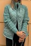 Rembourré Blousons Femmes Décontracté Plain Hiver Polyester Taille Haute Aucune élasticité Manches Longues Régulier Faux Col