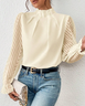T-shirts Décontracté Plain Printemps / Automne Aucune élasticité Quotidien Coupe Régulière Manches Longues Régulier Régulier pour Femmes