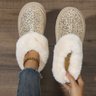 Rembourré de Coton Bottes Simple Plain Hiver Peluche Quotidien Bottes de Neige à Talon Plat Caoutchouc à Enfiler pour Femmes