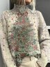 Sweat-shirts Décontracté Printemps / Automne Noël Polyester Ample Manches Longues Col Roulé Régulier Droit pour Femmes