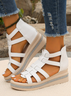 Mocassins Sexy Plain Toutes Les Saisons Forage à chaud Zip Talon de Bloc PU PU Caoutchouc pour Femmes